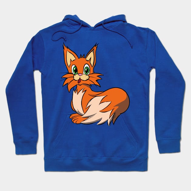 Maine Coon Hoodie by Zelphir Store